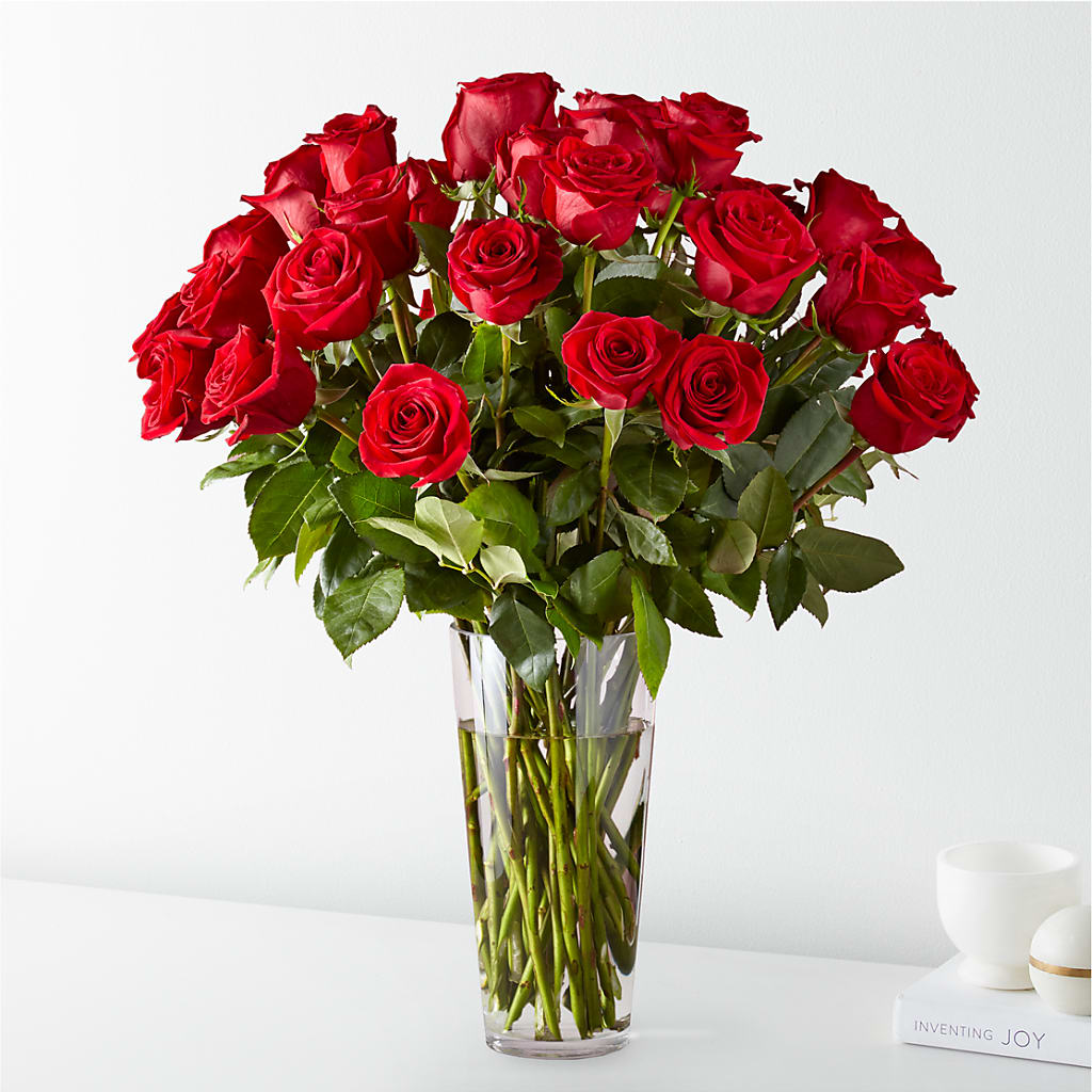 Long Stem Red Rose Bouquet – James Floral Shoppe, Wilkinsburg PA