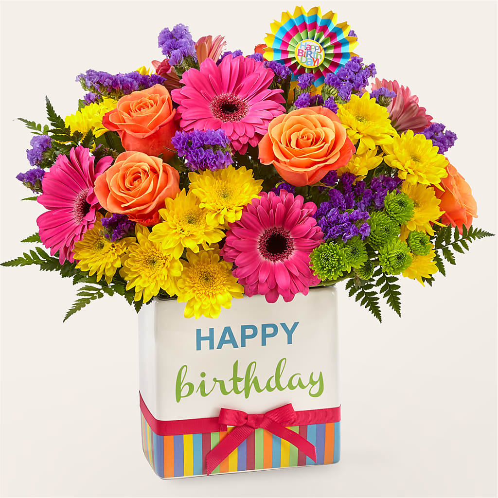 Birthday Brights Bouquet – James Floral Shoppe, Wilkinsburg PA