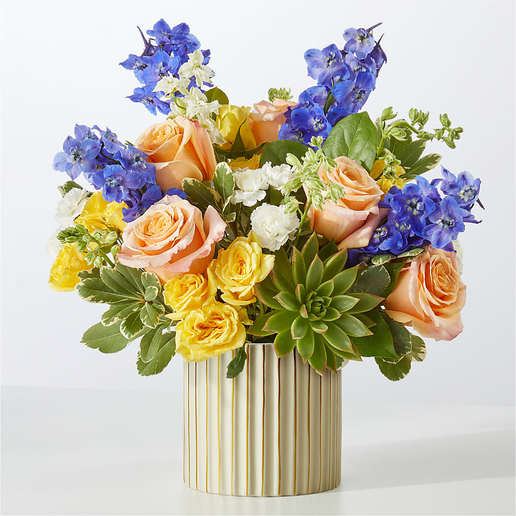 Cobalt Reverie Bouquet – James Floral Shoppe, Wilkinsburg PA