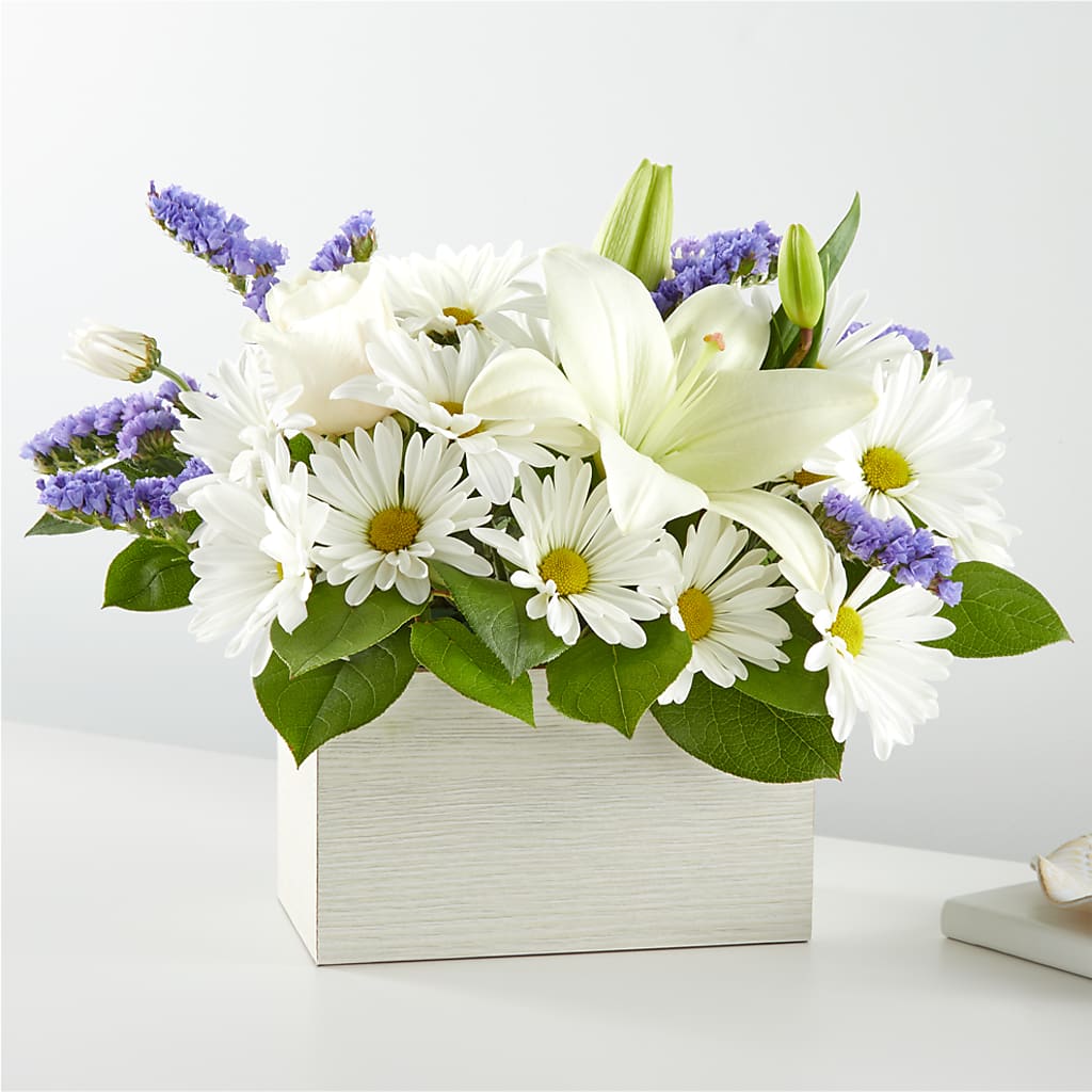 Beyond Blue Box Bouquet – James Floral Shoppe, Wilkinsburg PA