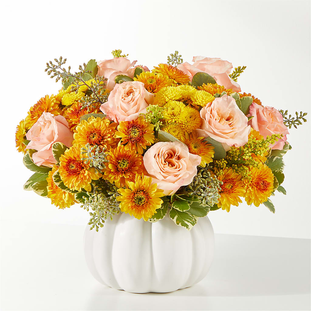 Peachy Pumpkin – James Floral Shoppe, Wilkinsburg PA