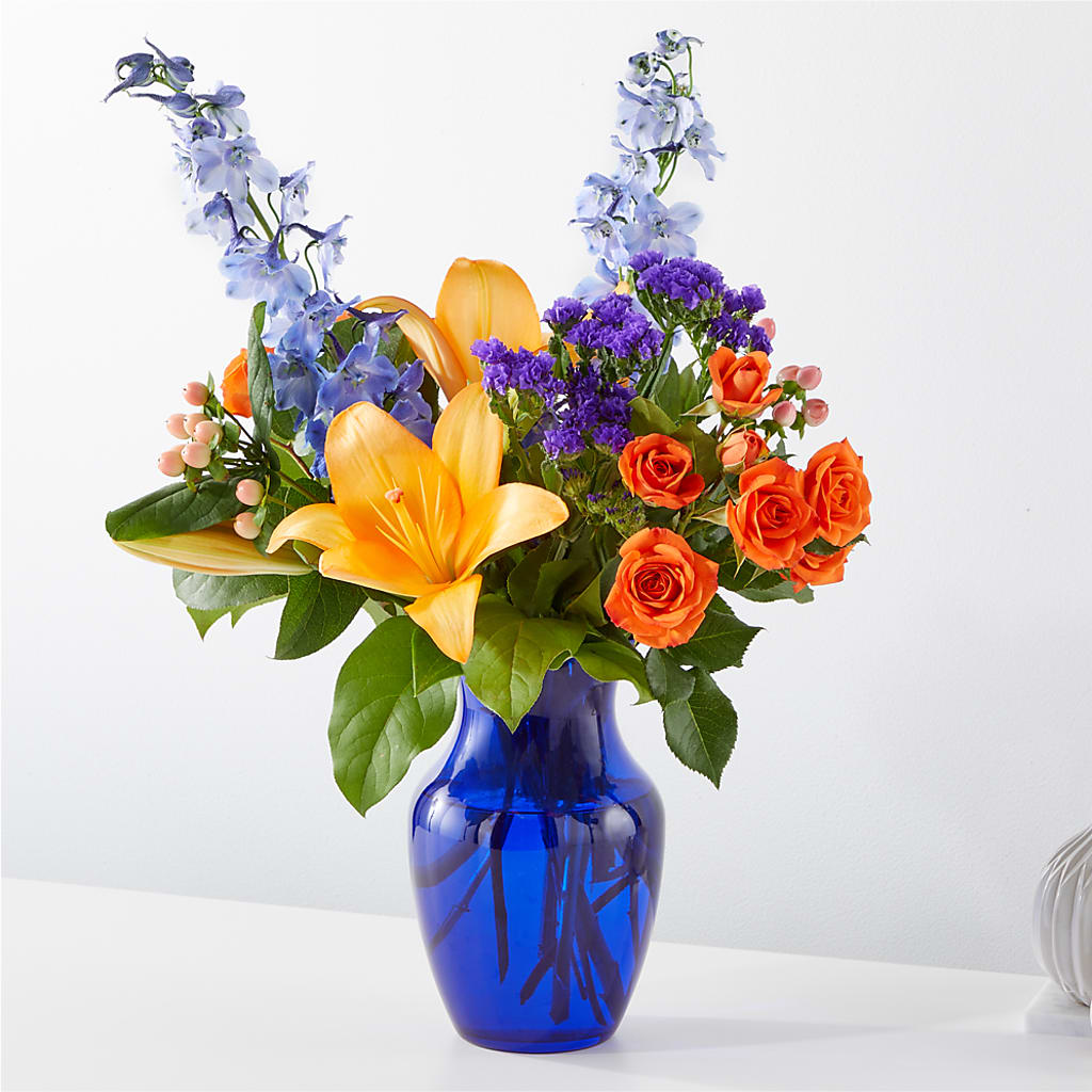Radiant Citrus Bouquet – James Floral Shoppe, Wilkinsburg PA