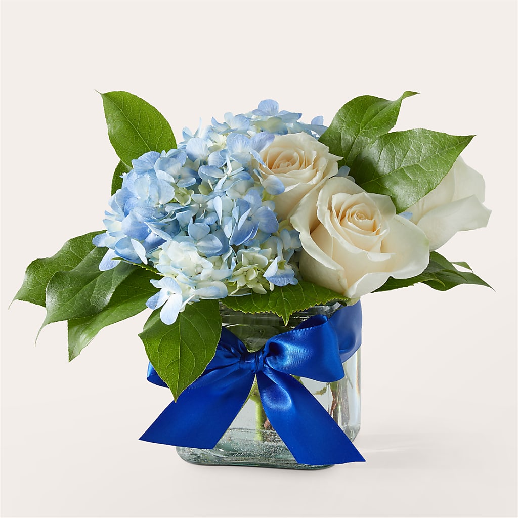 Sky Blue Delight Bouquet – James Floral Shoppe, Wilkinsburg PA