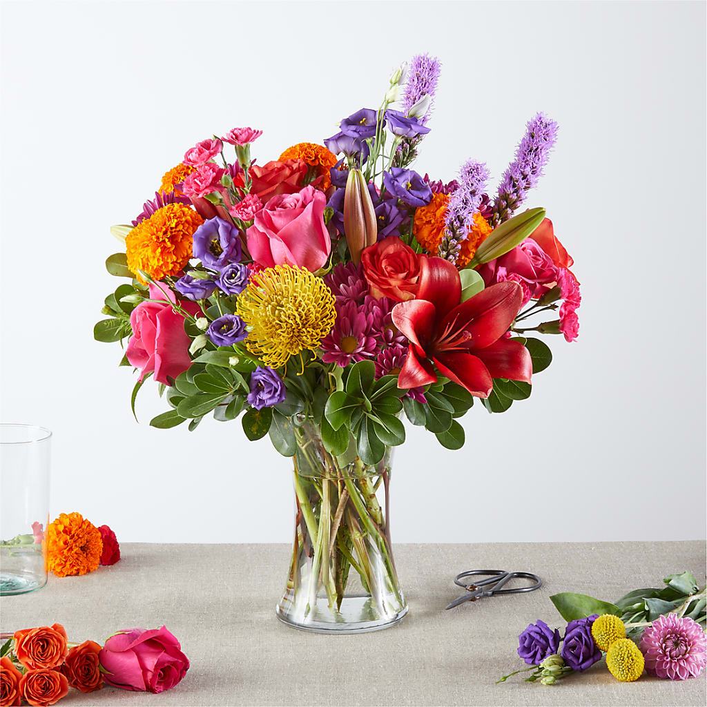 Feast of Color – A Florist Original – James Floral Shoppe, Wilkinsburg PA
