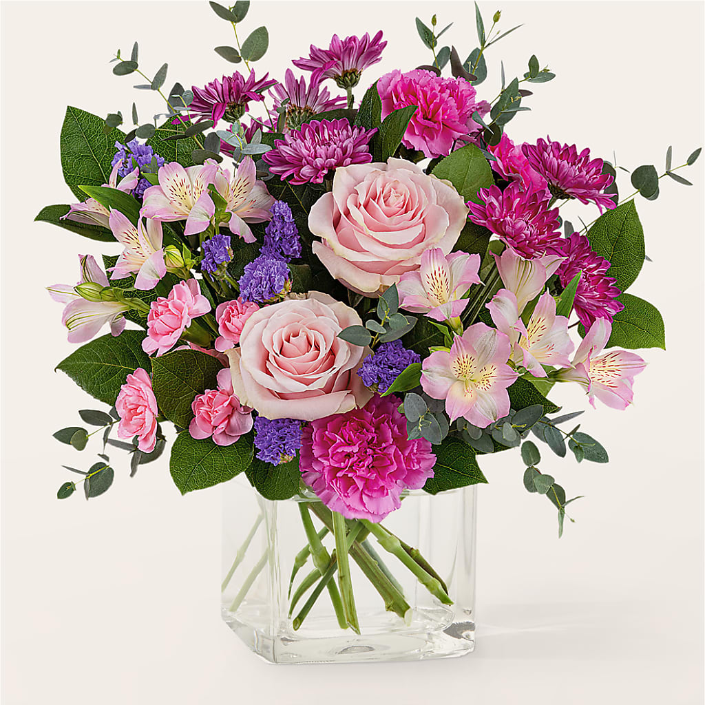 Rosy Radiance Bouquet – James Floral Shoppe, Wilkinsburg PA