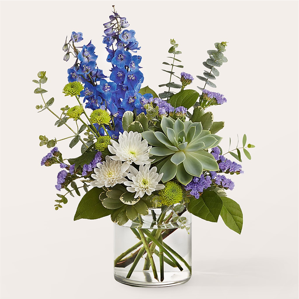 Cerulean Waves Bouquet – James Floral Shoppe, Wilkinsburg PA