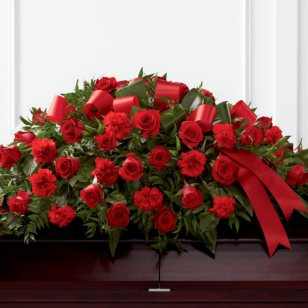 Tribute of Life Casket Spray – James Floral Shoppe, Wilkinsburg PA