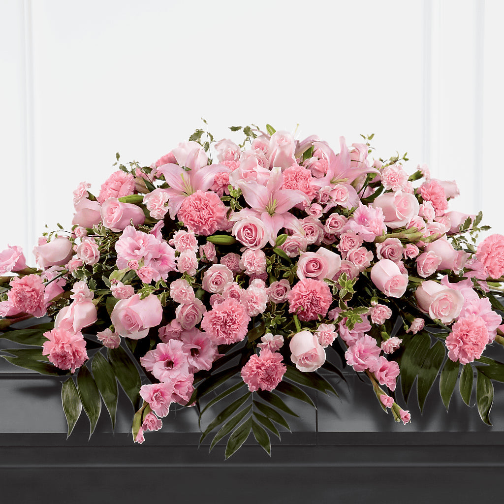 Garden of Comfort Casket Spray (Standard) – James Floral Shoppe, Wilkinsburg PA