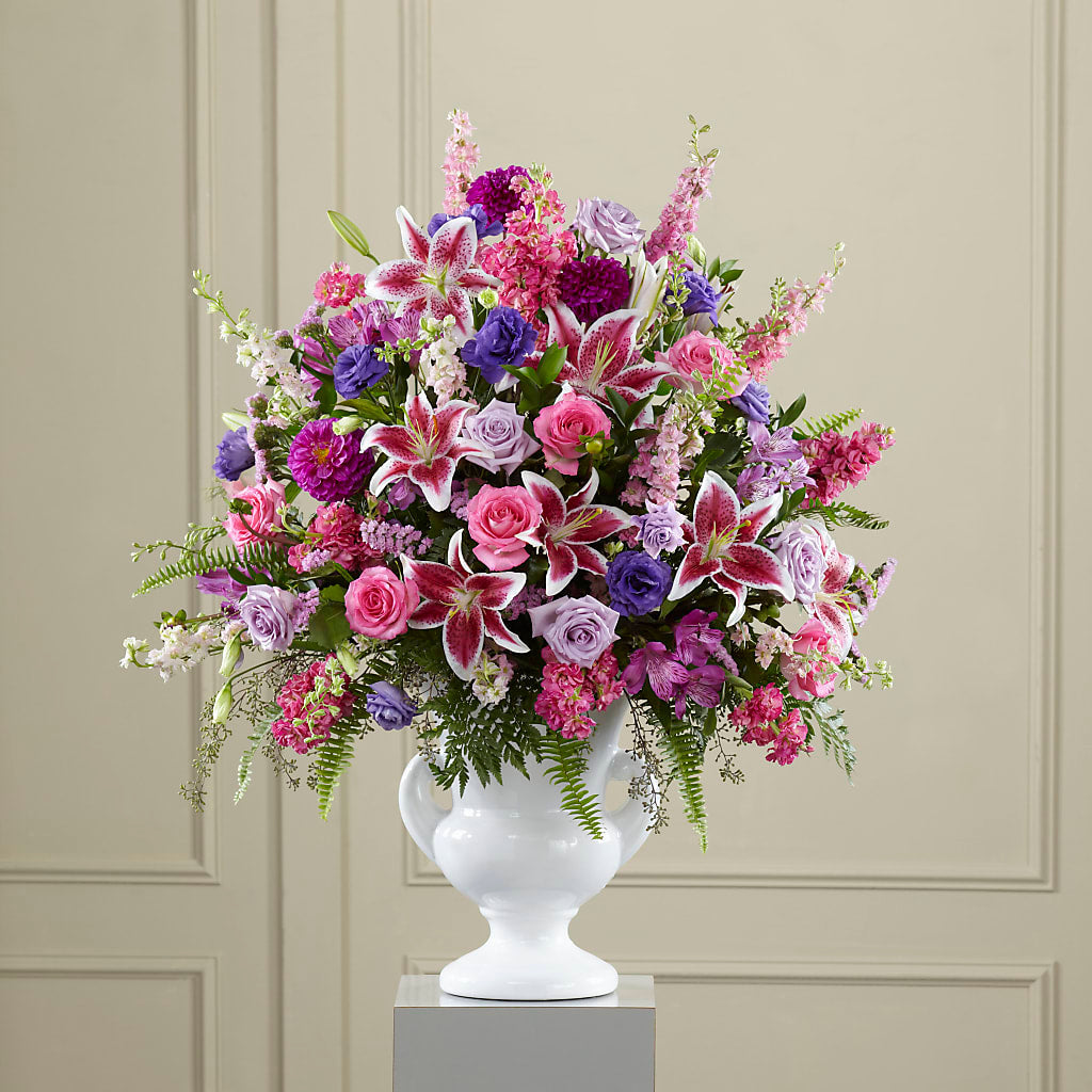 Peaceful Tribute Arrangement – James Floral Shoppe, Wilkinsburg PA