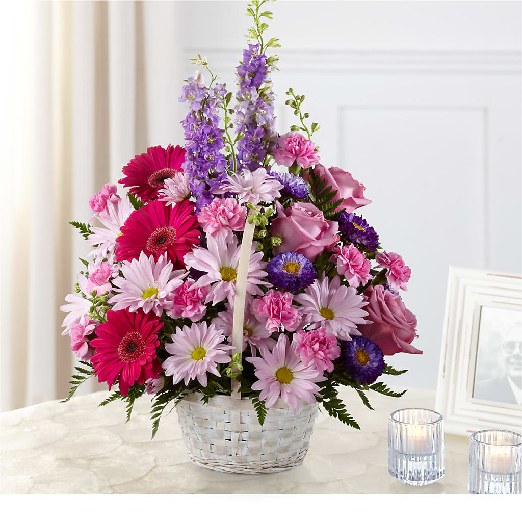 Pastel Peace Basket – James Floral Shoppe, Wilkinsburg PA
