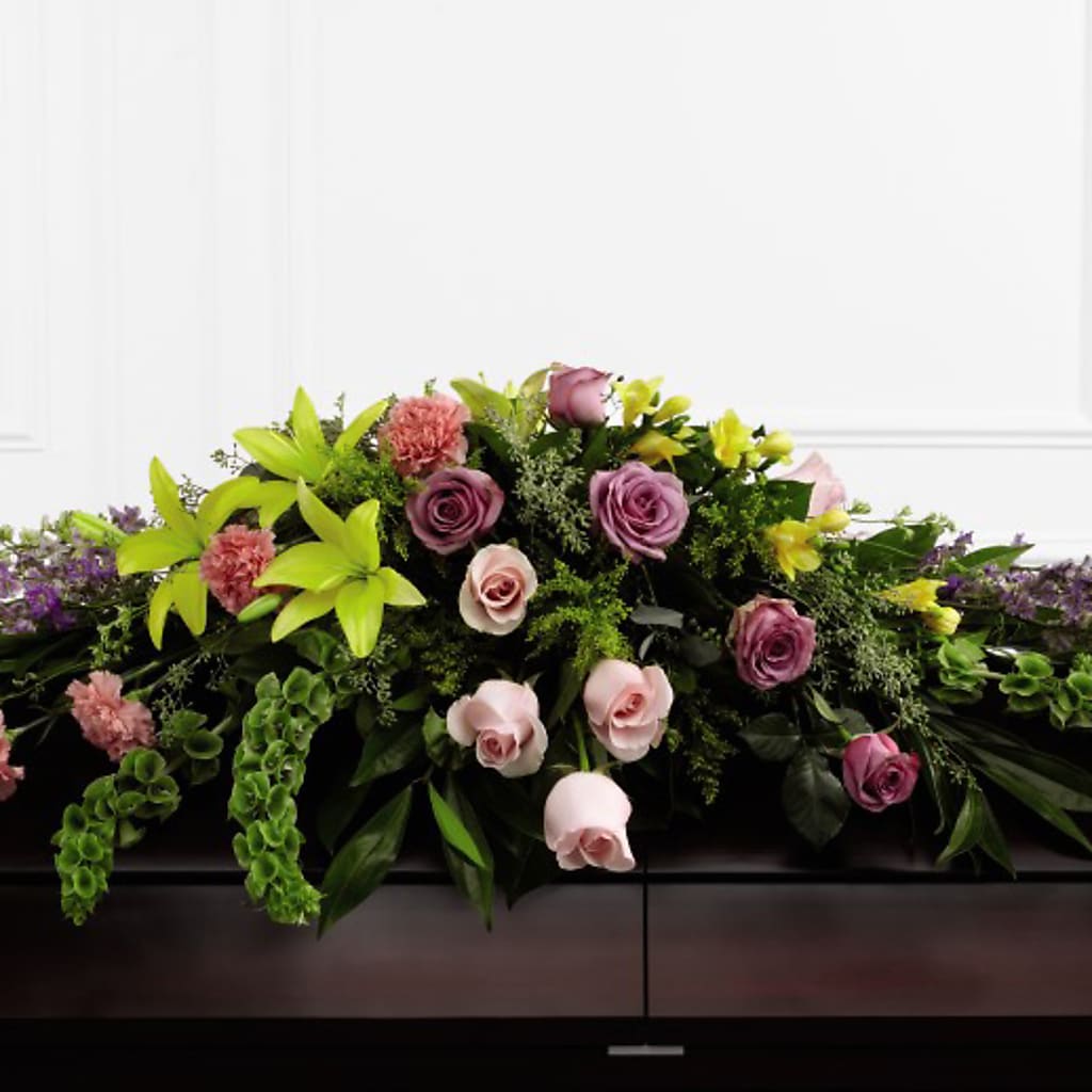 Forever Beloved Casket Spray – James Floral Shoppe, Wilkinsburg PA