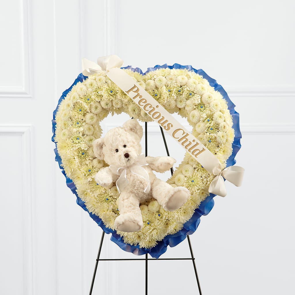 Precious Child Standing Heart – James Floral Shoppe, Wilkinsburg PA