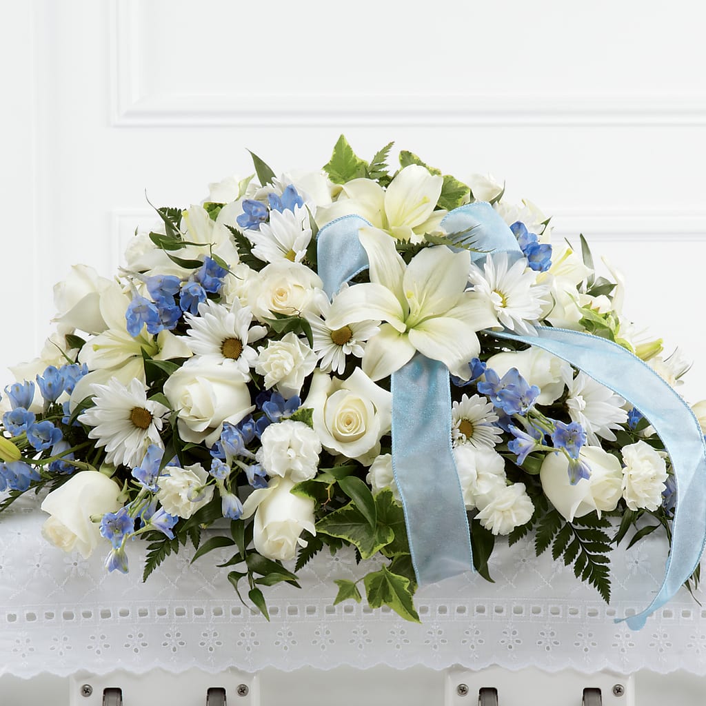 Tender Treasure Casket Spray – James Floral Shoppe, Wilkinsburg PA