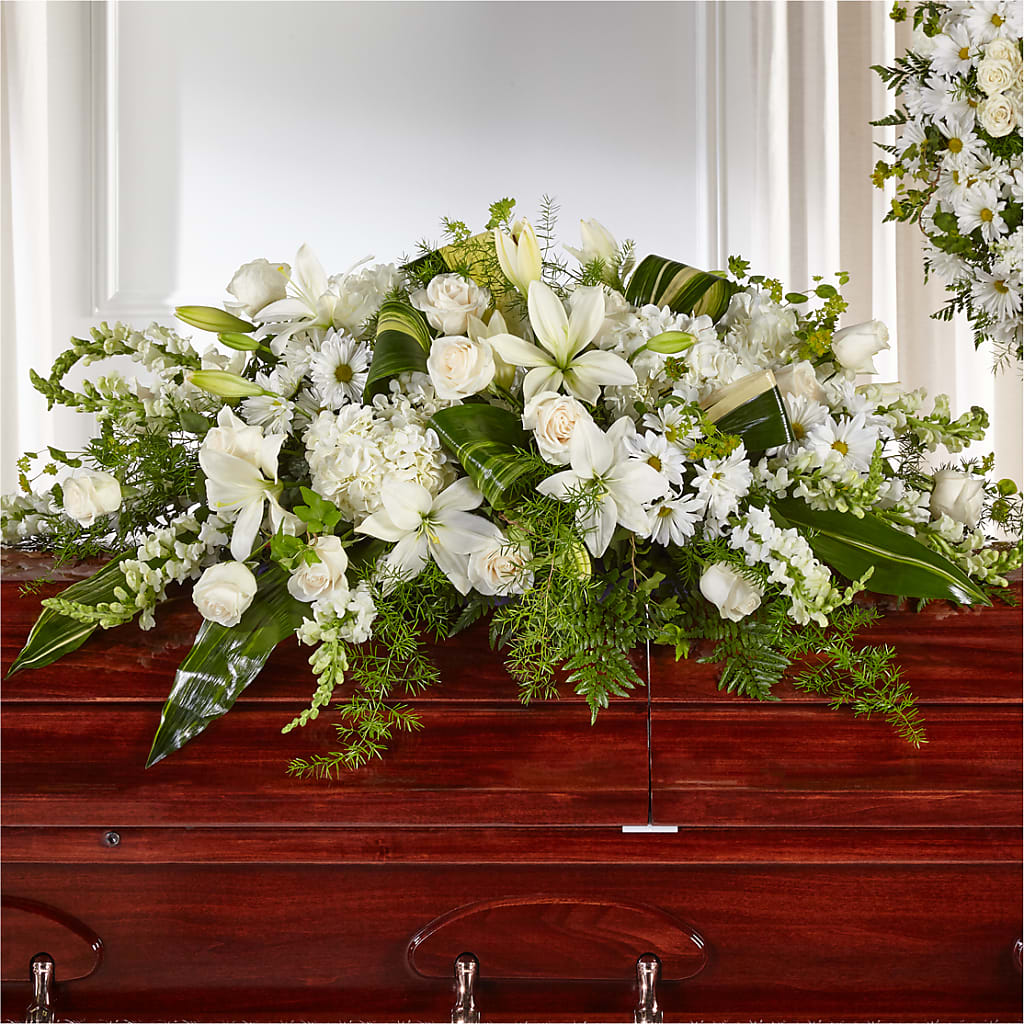 Abundance Casket Spray – James Floral Shoppe, Wilkinsburg PA