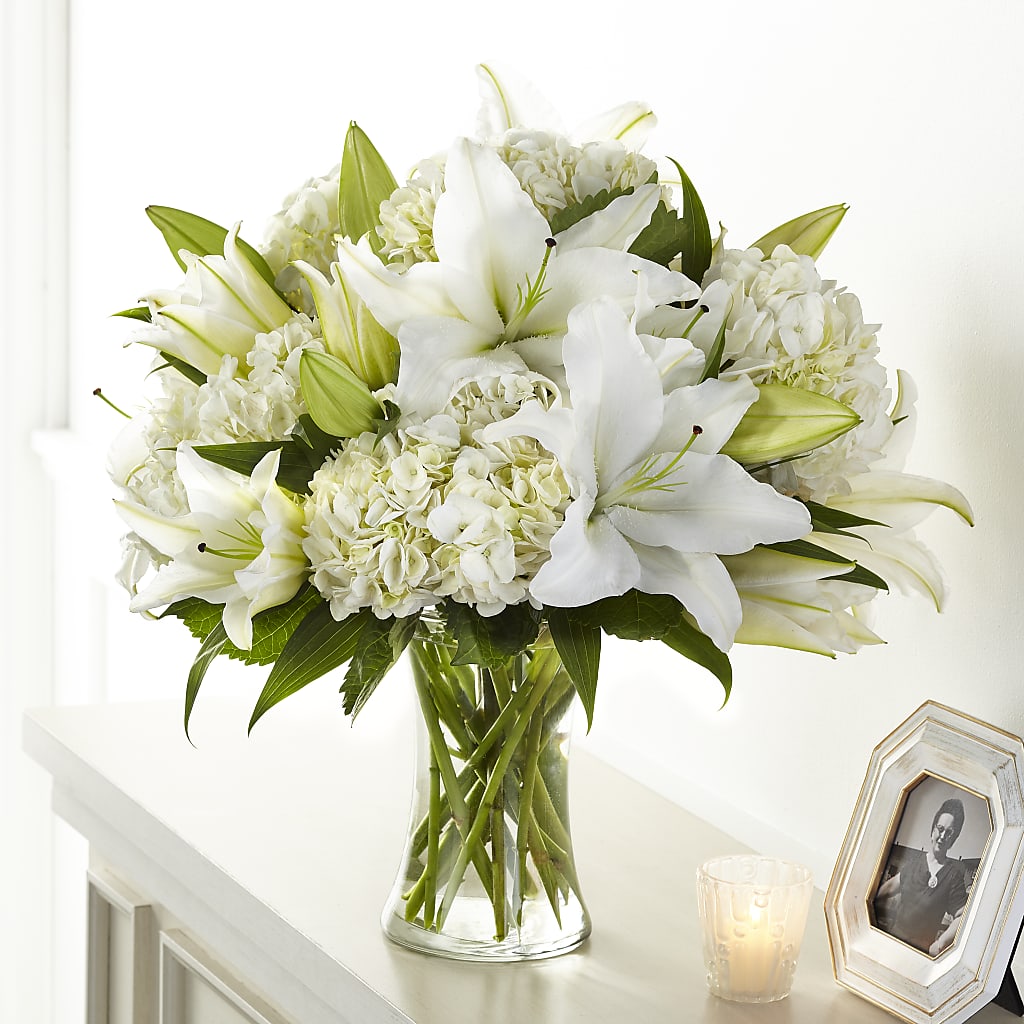 Compassionate Lily Bouquet – James Floral Shoppe, Wilkinsburg PA