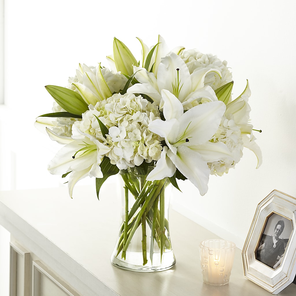 Compassionate Lily Bouquet – James Floral Shoppe, Wilkinsburg PA