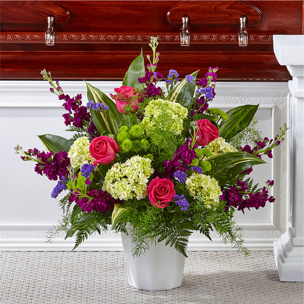 Beautiful Horizons Floor Basket – James Floral Shoppe, Wilkinsburg PA