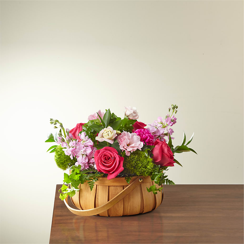 Radiance in Bloom Basket – James Floral Shoppe, Wilkinsburg PA