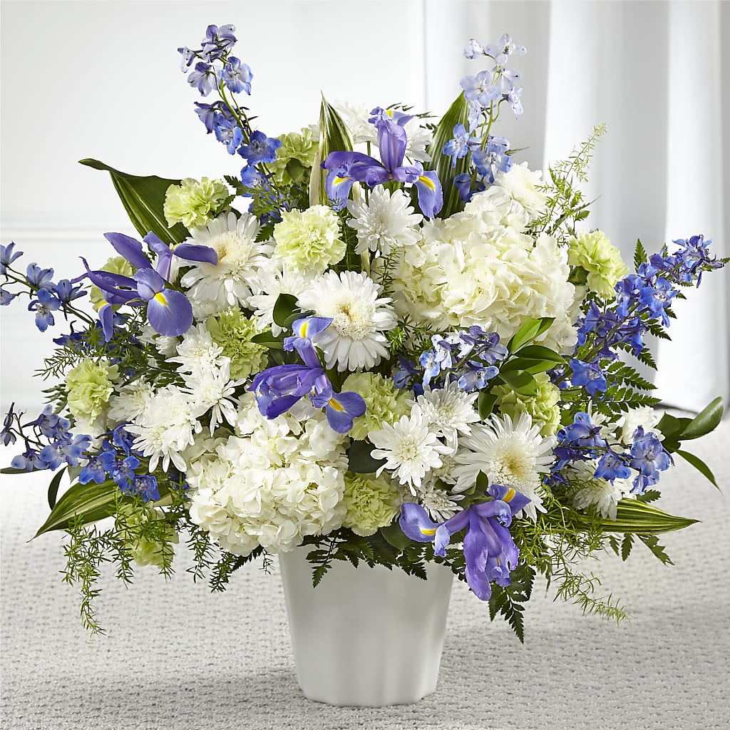 Soft Serenity Floor Basket – James Floral Shoppe, Wilkinsburg PA