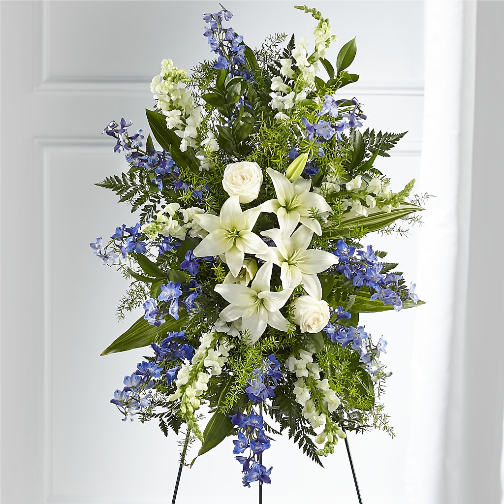 Faithful Friend Standing Spray – James Floral Shoppe, Wilkinsburg PA