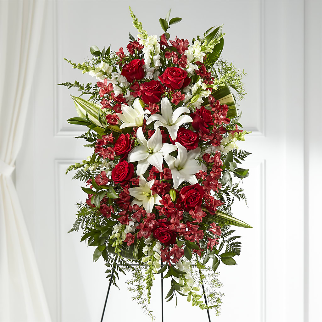 Everlasting Memory Standing Spray – James Floral Shoppe, Wilkinsburg PA