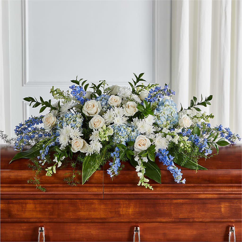 Timeless Essence Casket Spray – James Floral Shoppe, Wilkinsburg PA