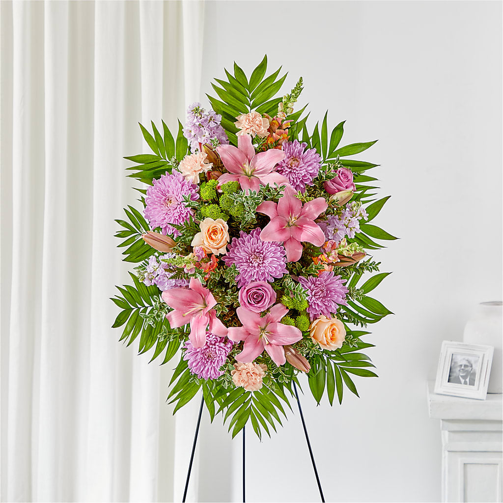 Love & Light Standing Spray – James Floral Shoppe, Wilkinsburg PA