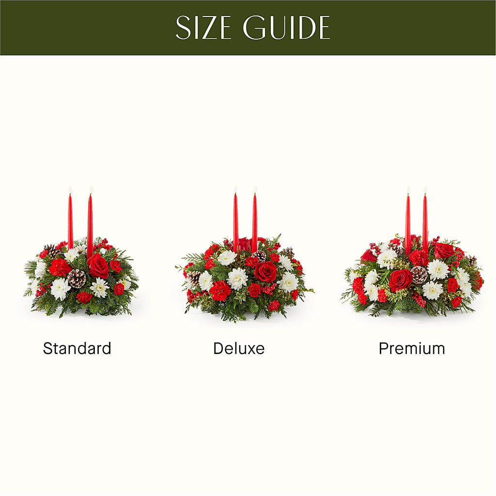 Holiday Soiree Centerpiece – James Floral Shoppe, Wilkinsburg PA