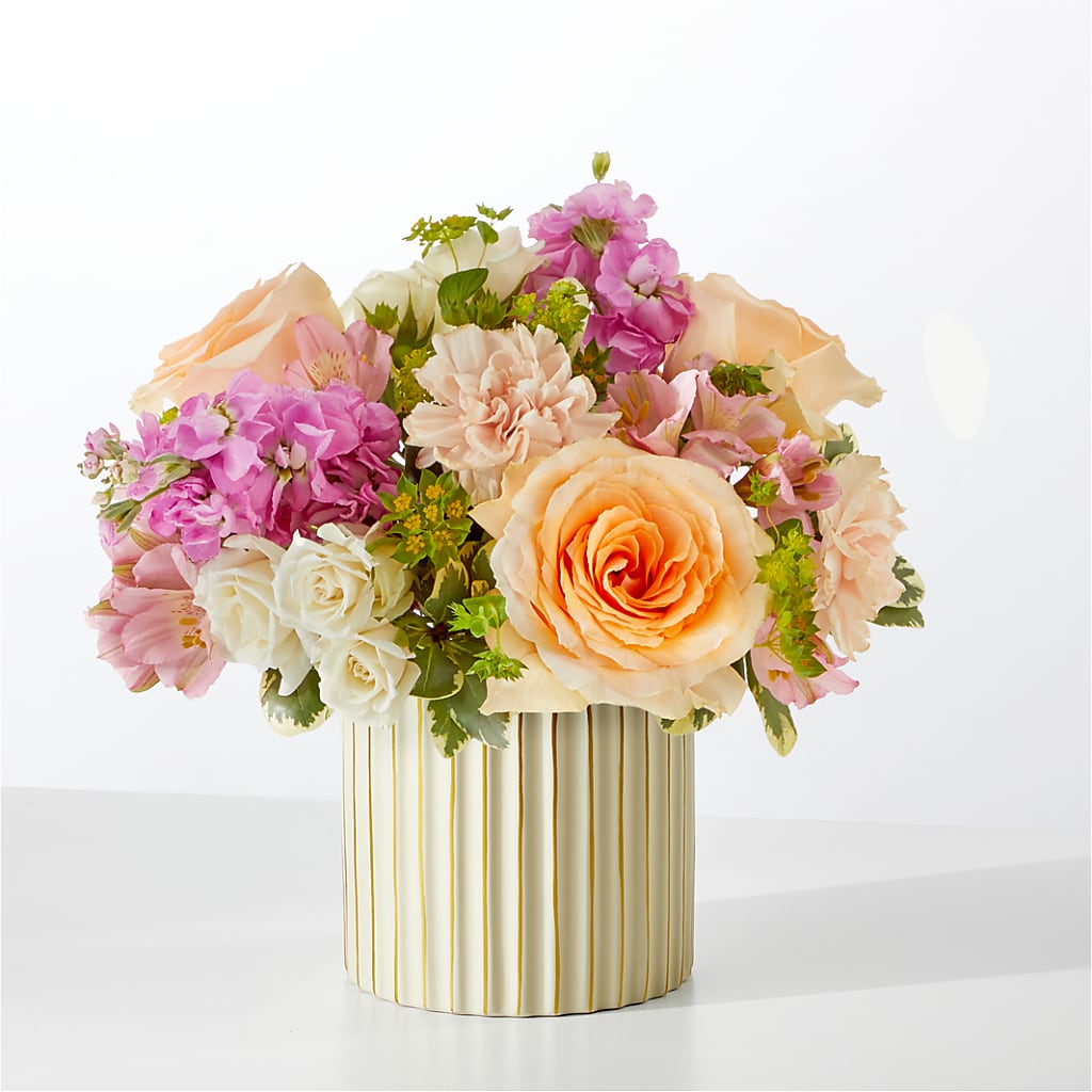 Paradise Bouquet with Ivory Vase – James Floral Shoppe, Wilkinsburg PA