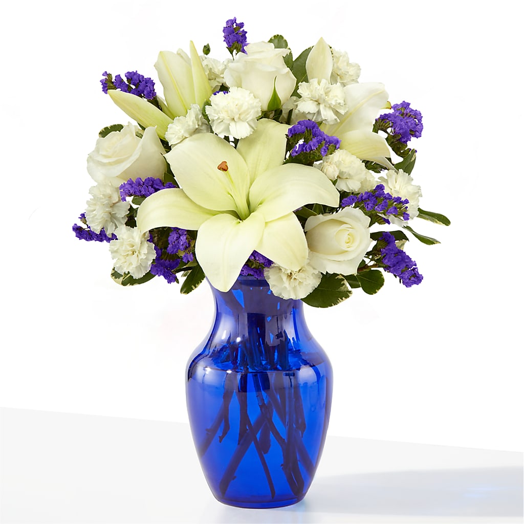 Sapphire Rush Bouquet – James Floral Shoppe, Wilkinsburg PA