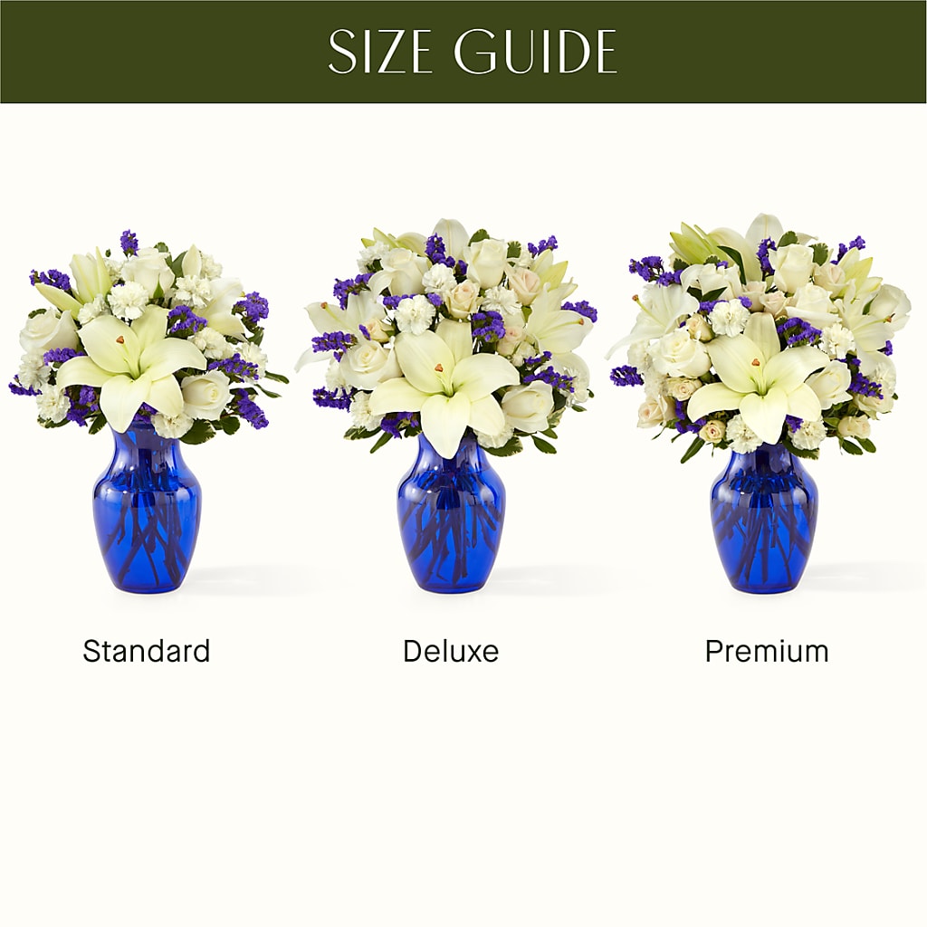 Sapphire Rush Bouquet – James Floral Shoppe, Wilkinsburg PA