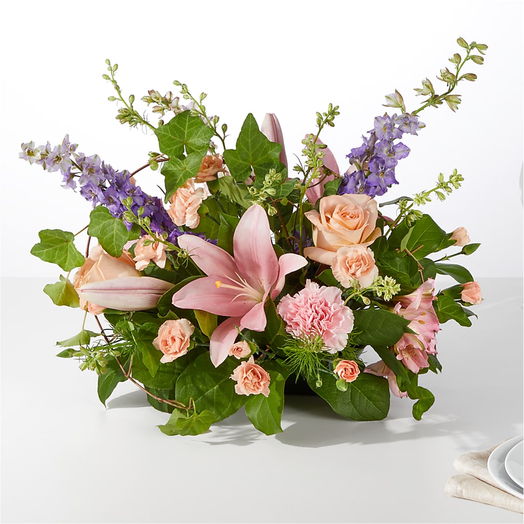 Blossom Time Centerpiece – James Floral Shoppe, Wilkinsburg PA