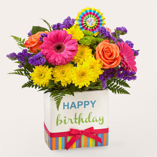 Birthday Brights Bouquet –  James Floral Shoppe, Wilkinsburg PA