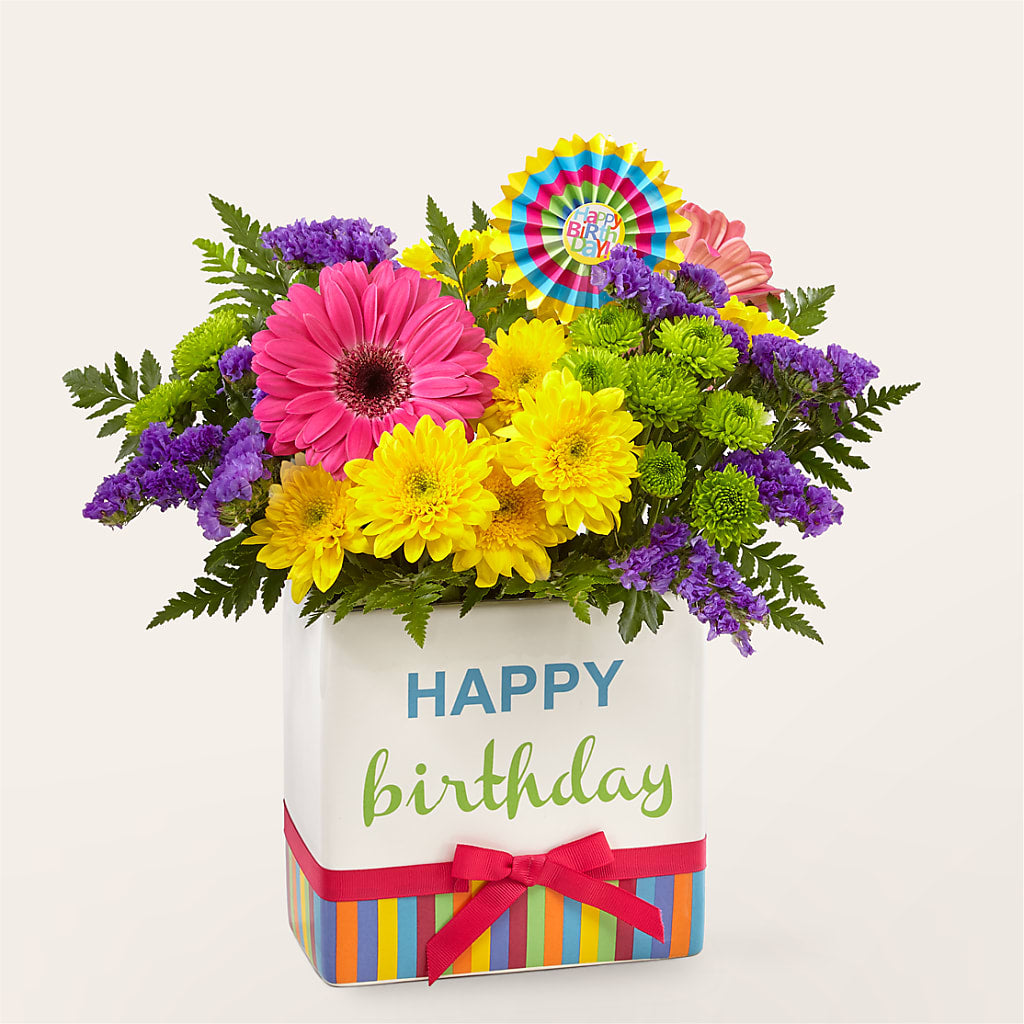 Birthday Brights Bouquet –  James Floral Shoppe, Wilkinsburg PA