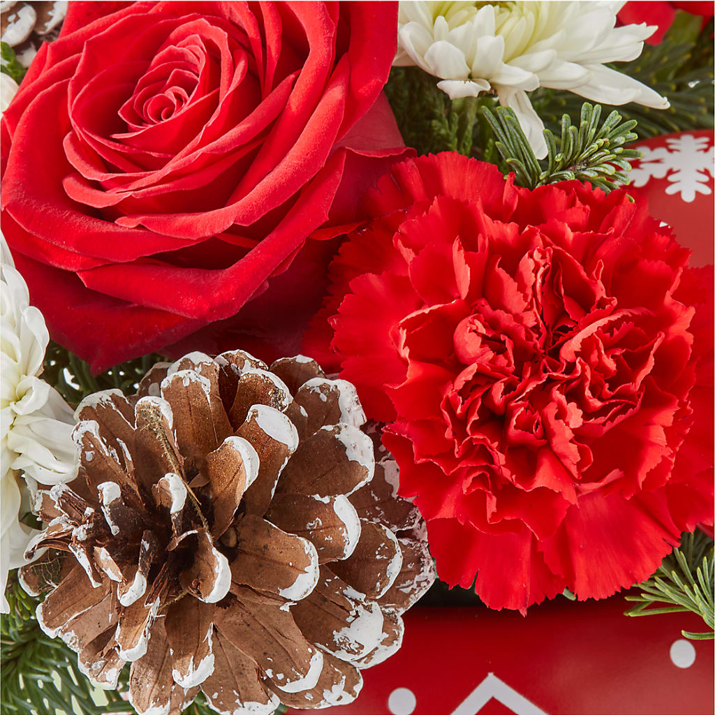 Christmas Village Ornament –  James Floral Shoppe, Wilkinsburg PA