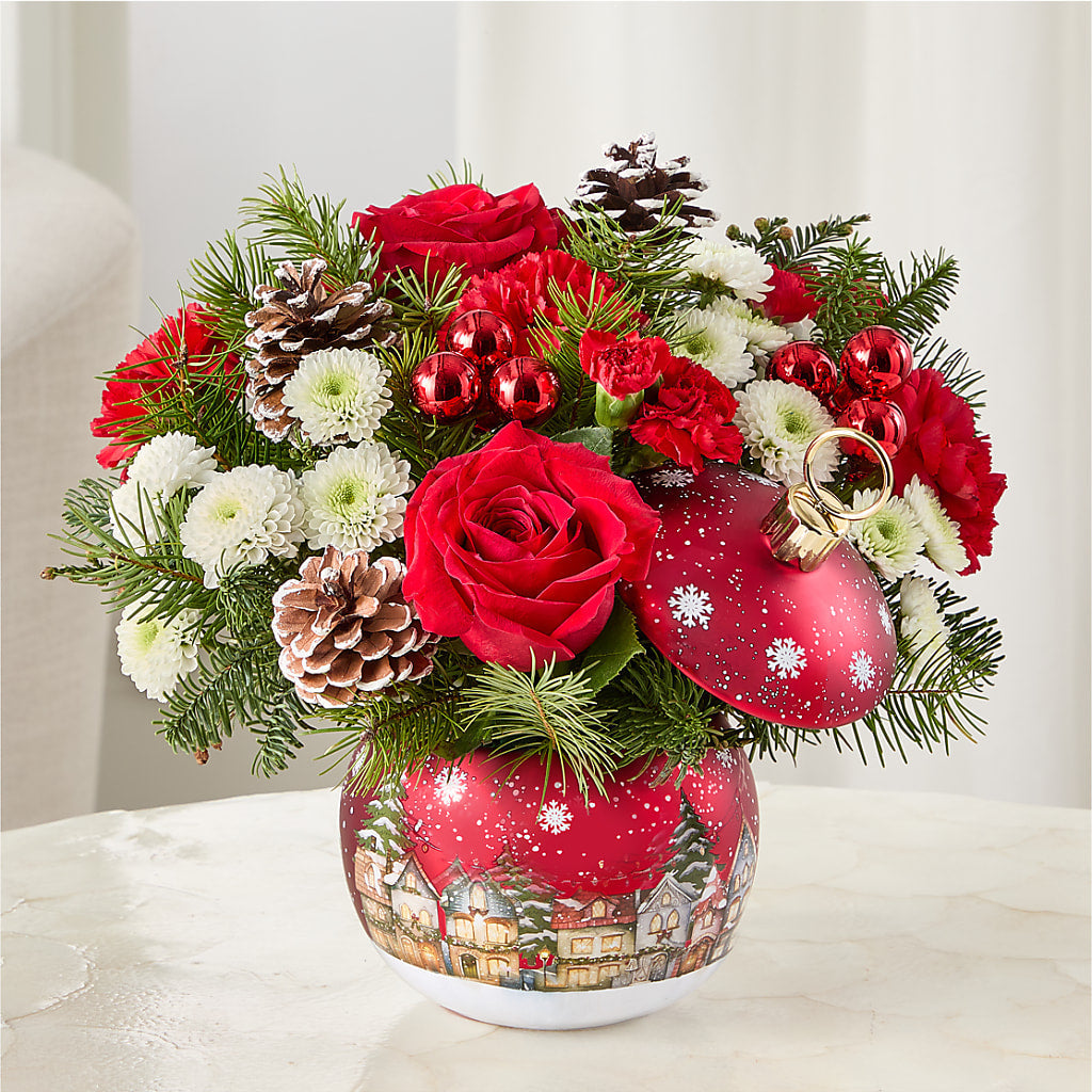 Christmas Carols Ornament –  James Floral Shoppe, Wilkinsburg PA