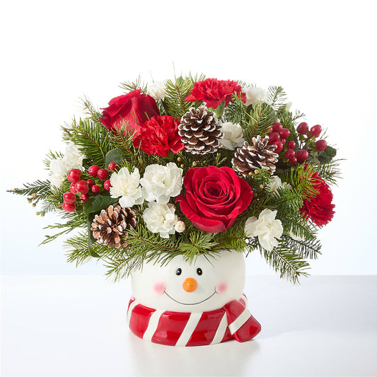 Jolly Snowman Bouquet –  James Floral Shoppe, Wilkinsburg PA