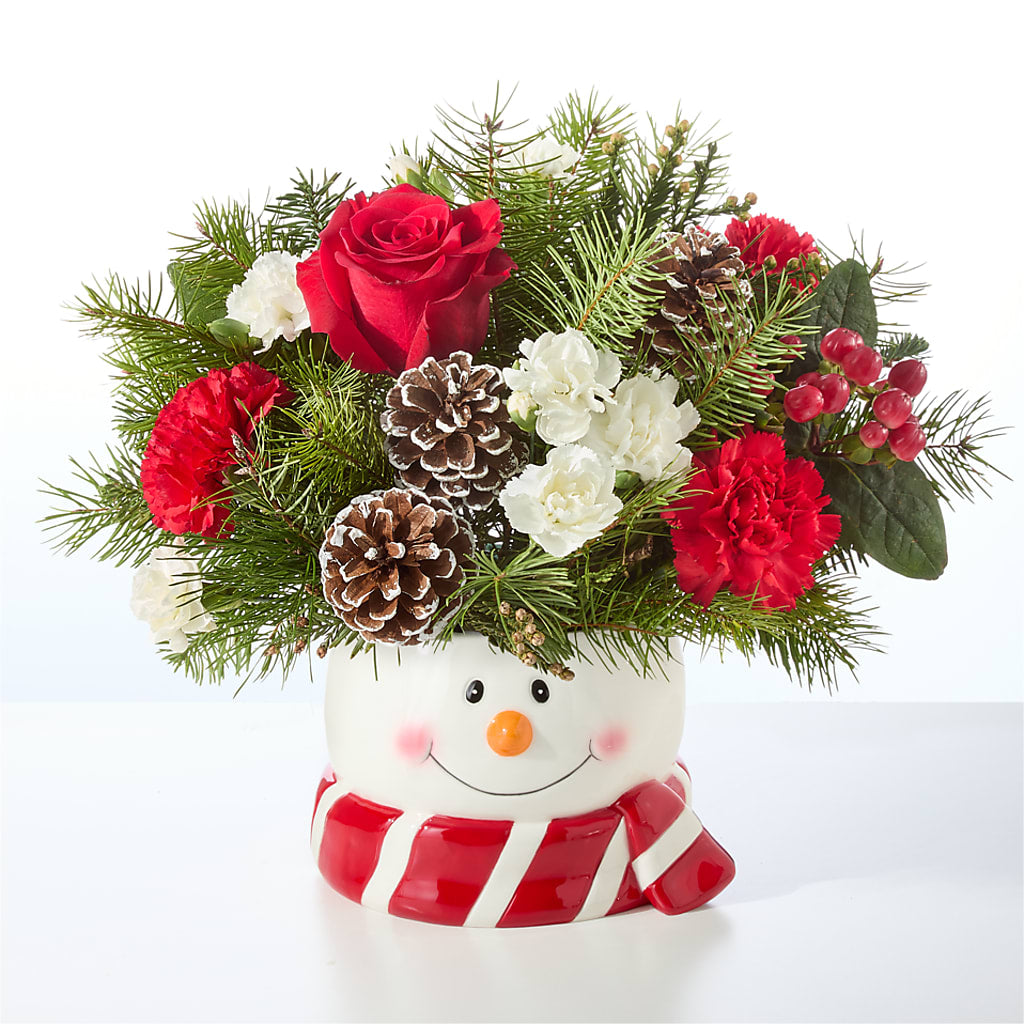 Jolly Snowman Bouquet –  James Floral Shoppe, Wilkinsburg PA