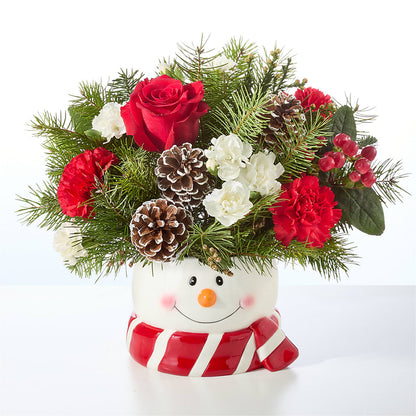 Jolly Snowman Bouquet –  James Floral Shoppe, Wilkinsburg PA