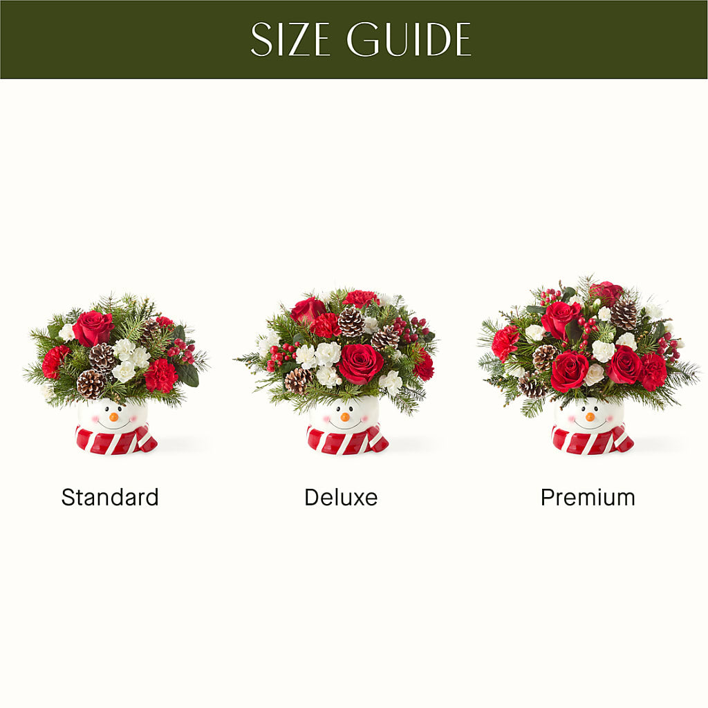 Jolly Snowman Bouquet –  James Floral Shoppe, Wilkinsburg PA