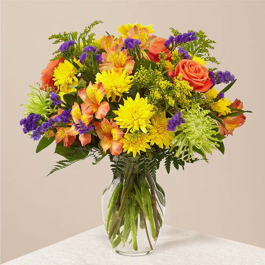 Marmalade Skies Bouquet –  James Floral Shoppe, Wilkinsburg PA