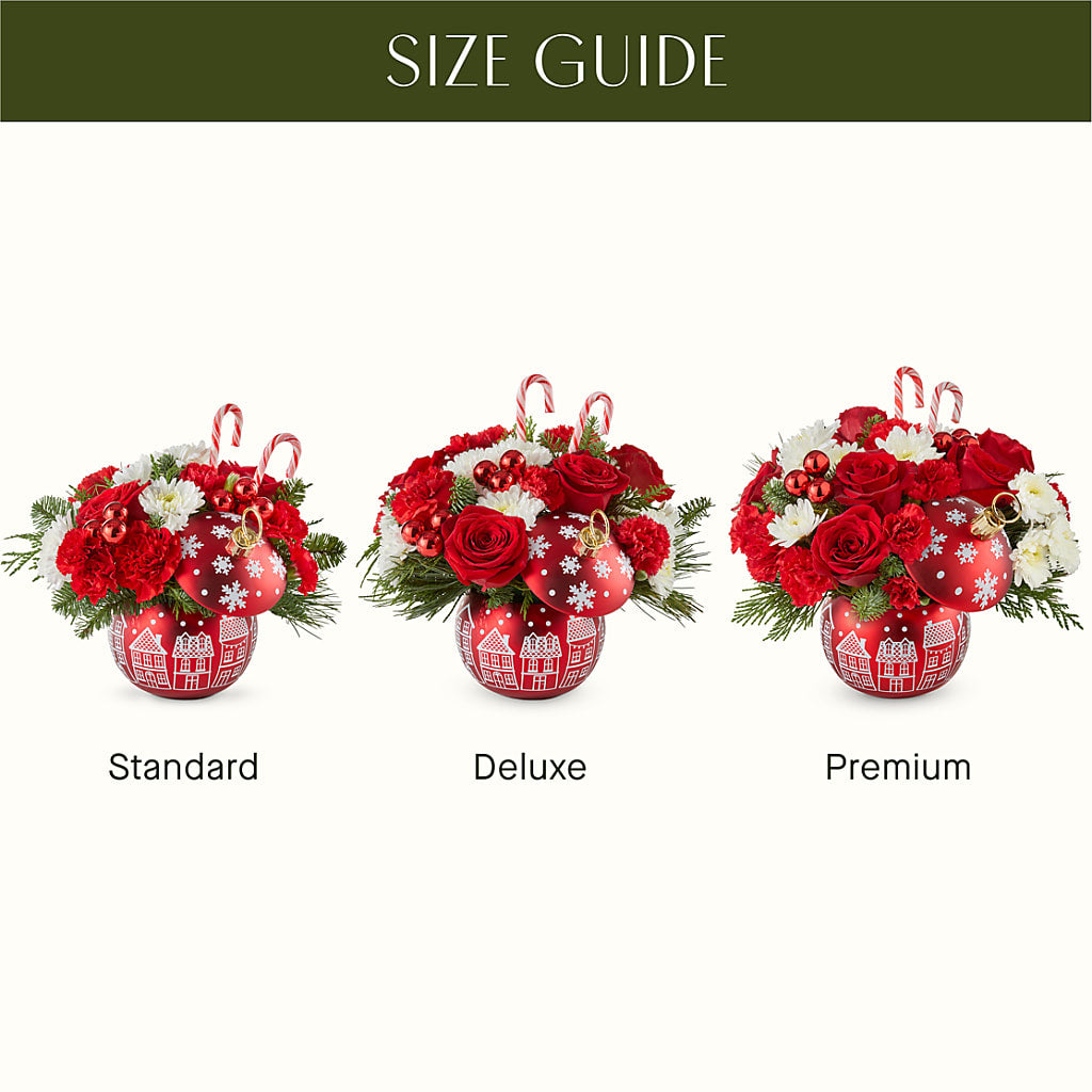 Cheer in the Air Ornament –  James Floral Shoppe, Wilkinsburg PA