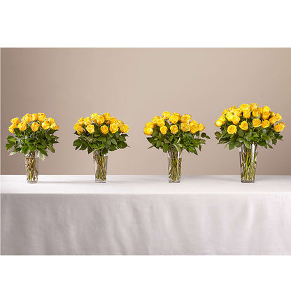 Long Stem Yellow Rose Bouquet –  James Floral Shoppe, Wilkinsburg PA