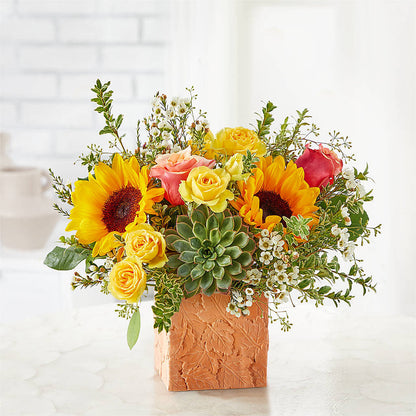 Sunflower Season Bouquet –  James Floral Shoppe, Wilkinsburg PA