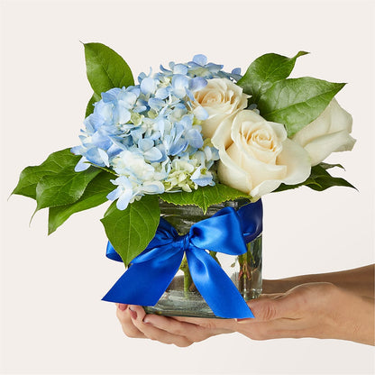 Sky Blue Delight Bouquet –  James Floral Shoppe, Wilkinsburg PA