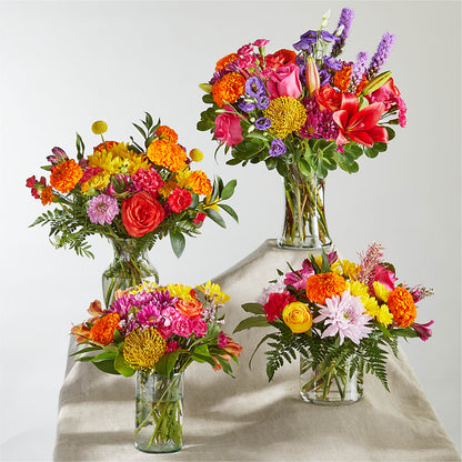 Feast of Color – A Florist Original –  James Floral Shoppe, Wilkinsburg PA