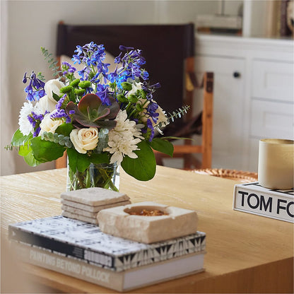 Cerulean Waves Bouquet –  James Floral Shoppe, Wilkinsburg PA