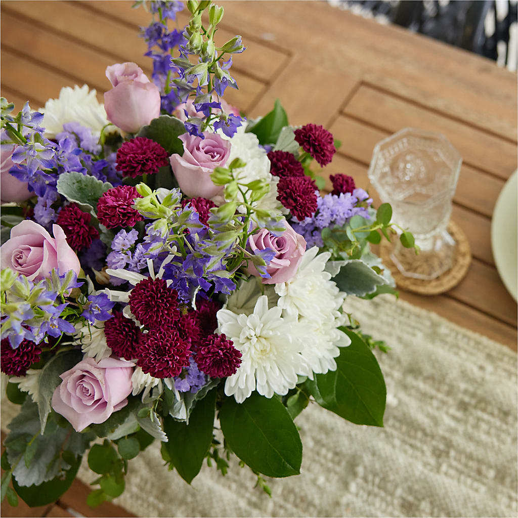 Violet Frost Bouquet –  James Floral Shoppe, Wilkinsburg PA