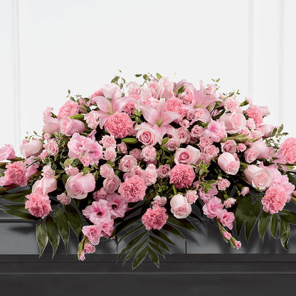 Garden of Comfort Casket Spray (Standard) –  James Floral Shoppe, Wilkinsburg PA