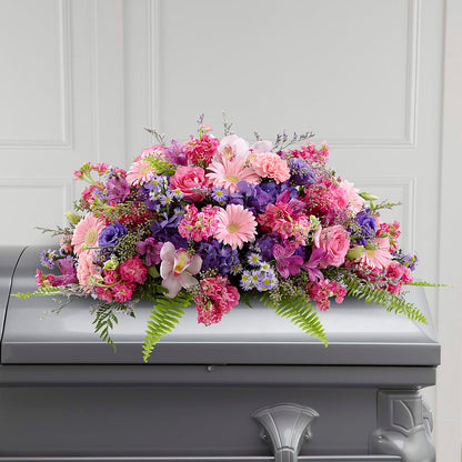 Glorious Garden Casket Spray –  James Floral Shoppe, Wilkinsburg PA